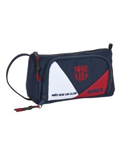 Trousse d'écolier F.C. Barcelona Corporativa Bleu Bordeaux 20 x 11 x 8.5 cm