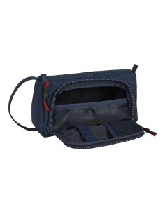 Trousse d'écolier F.C. Barcelona Corporativa Bleu Bordeaux 20 x 11 x 8.5 cm 2