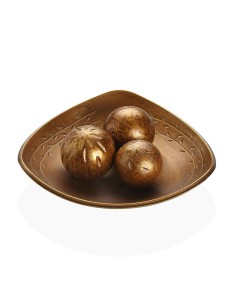 Centre de Table Versa Doré 31,5 x 9 x 31,5 cm