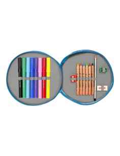 Pochette crayons The Paw Patrol Friendship Rond Bleu (18 Pièces) 2