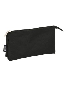 Trousse d'écolier Safta Noir (22 x 12 x 3 cm) 2