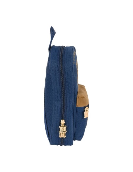 Plumier sac à dos Harry Potter Magical Marron Blue marine (12 x 23 x 5 cm) (33 Pièces)