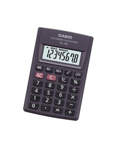 Calculatrice Casio HL-4A Gris Résine 8 x 5 cm