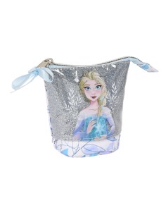 Trousse d'écolier Frozen Memories Bleu Blanc 8 x 19 x 6 cm