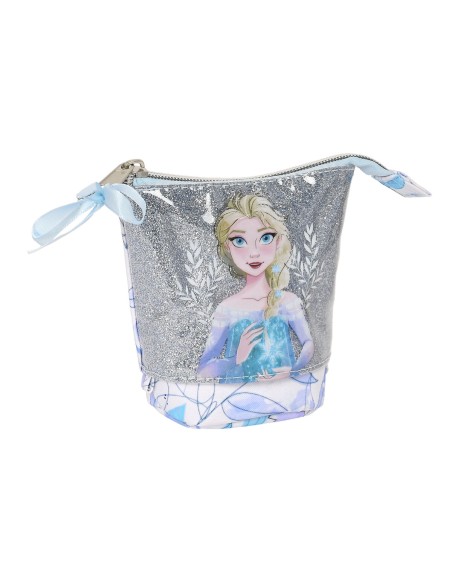 Trousse d'écolier Frozen Memories Bleu Blanc 8 x 19 x 6 cm