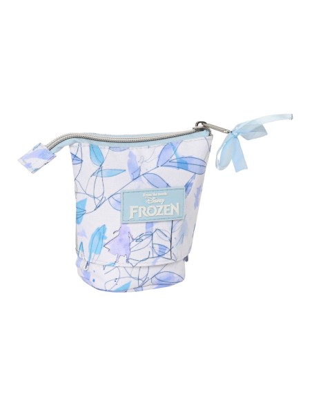 Trousse d'écolier Frozen Memories Bleu Blanc 8 x 19 x 6 cm
