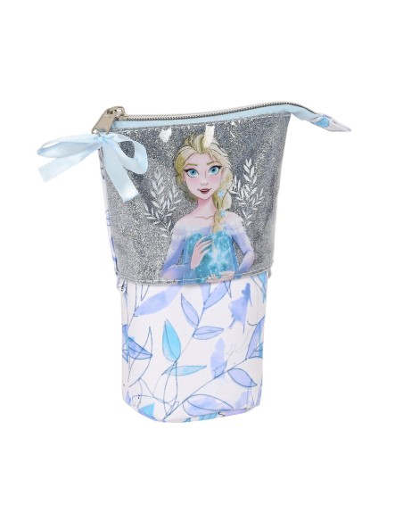 Trousse d'écolier Frozen Memories Bleu Blanc 8 x 19 x 6 cm