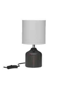 Lampe de bureau Versa Miracle Gris Céramique 14 x 28 x 10 cm 2