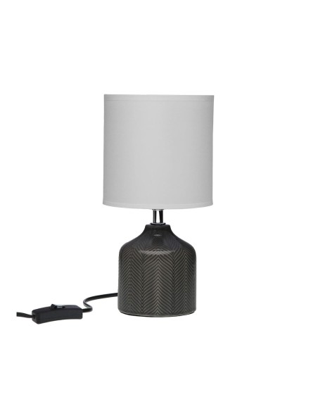 Lampe de bureau Versa Miracle Gris Céramique 14 x 28 x 10 cm