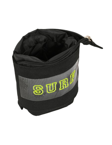 Trousse Gobelet Safta Surf Noir (8 x 19 x 6 cm)