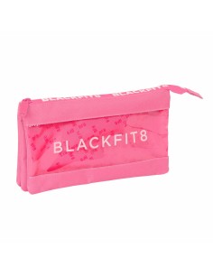 Trousse Fourre-Tout Triple BlackFit8 Glow up Rose (22 x 12 x 3 cm)