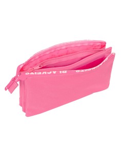 Trousse Fourre-Tout Triple BlackFit8 Glow up Rose (22 x 12 x 3 cm) 2