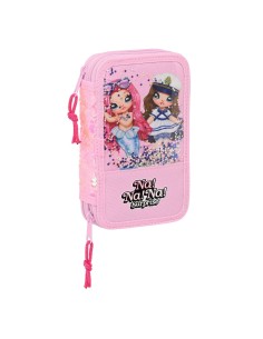 Plumier double Na!Na!Na! Surprise Sparkles Rose (28 Pièces)