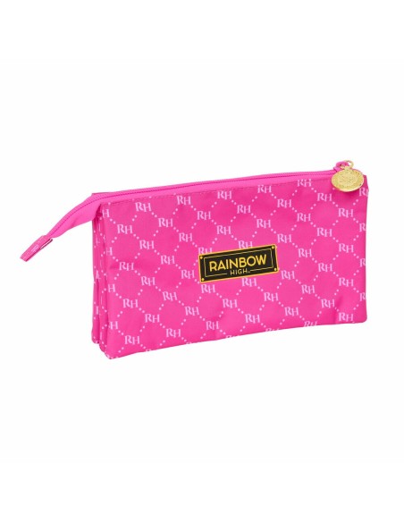 Trousse Fourre-Tout Triple Rainbow High Fuchsia (22 x 12 x 3 cm)