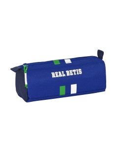 Trousse d'écolier Real Betis Balompié Bleu Blue marine (21 x 8 x 7 cm)