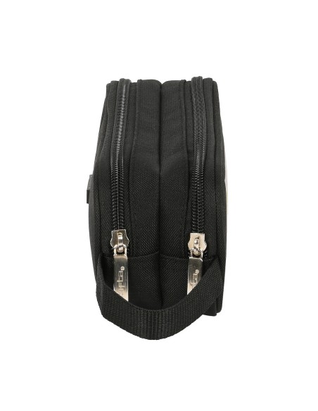 Trousse Fourre-Tout Double Safta Surf Noir (21 x 8 x 6 cm)