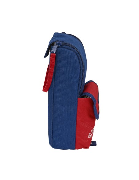 Trousse d'écolier Safta University Rouge Blue marine (6 x 21 x 6 cm)