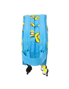 Trousse Fourre-Tout Double Minions Minionstatic Bleu (21 x 8 x 6 cm) 2