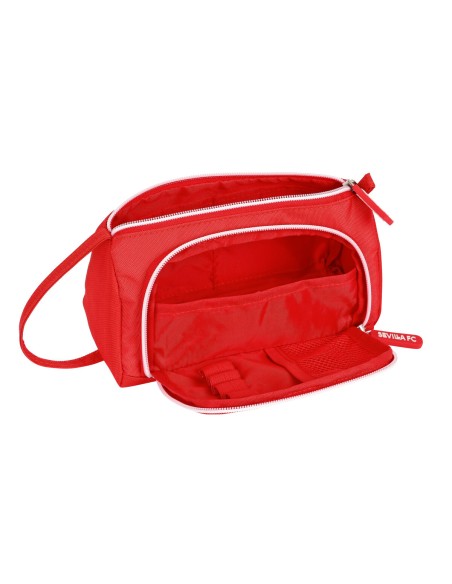 Trousse d'écolier Sevilla Fútbol Club Rouge 20 x 11 x 8.5 cm