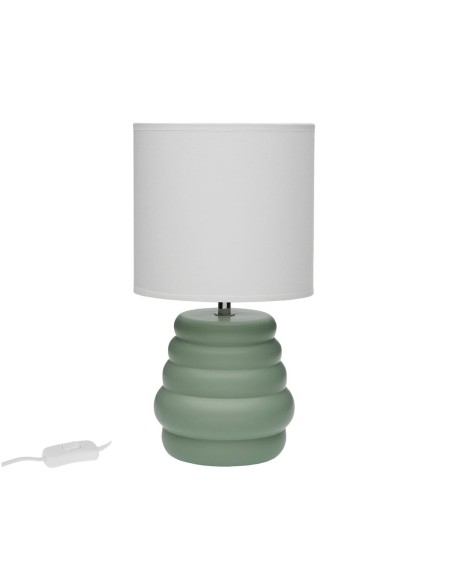Lampe de bureau Versa Vert Céramique 40 W 17 x 32,2 cm