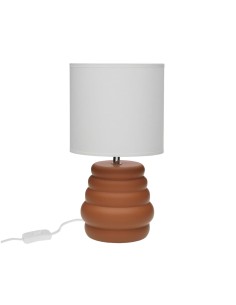Lampe de bureau Versa Terre cuite Céramique 40 W 17 x 32,2 cm 2