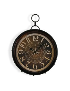 Horloge Murale Versa Métal 40 x 6 x 54,5 cm