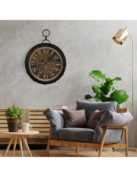 Horloge Murale Versa Métal 40 x 6 x 54,5 cm