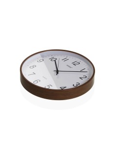 Horloge Murale Versa Plastique Quartz Bois MDF 4 x 30 x 30 cm 2