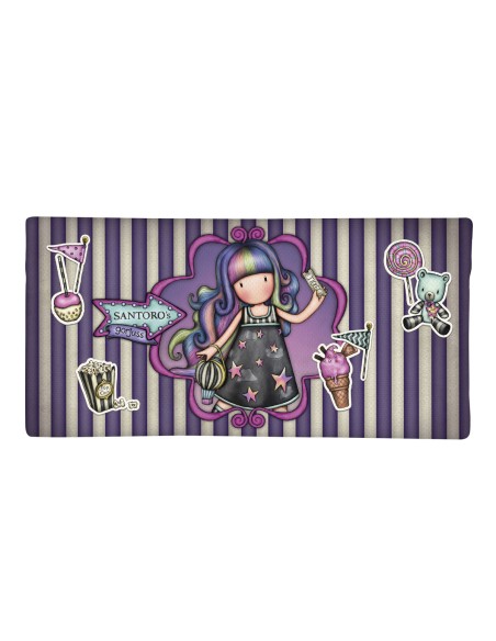 Trousse d'écolier Gorjuss Up and away Violet (22 x 11 x 1.5 cm)