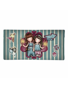 Trousse d'écolier Gorjuss Fireworks Bordeaux (22 x 11 x 1.5 cm) 2