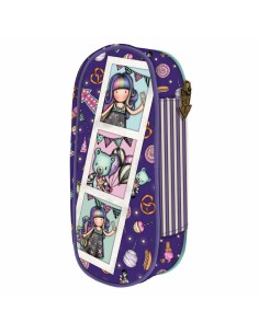 Trousse d'écolier Gorjuss Up and away Violet (10 x 23 x 6 cm) 2