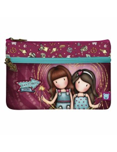 Trousse d'écolier Gorjuss Fireworks Bordeaux (23.4 x 15.5 x 1.5 cm)