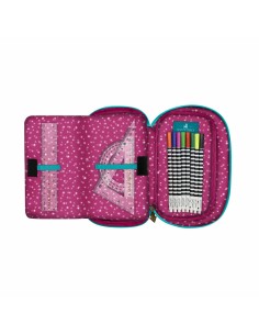 Pochette crayons Gorjuss Fireworks Bordeaux (45 Pièces) 2