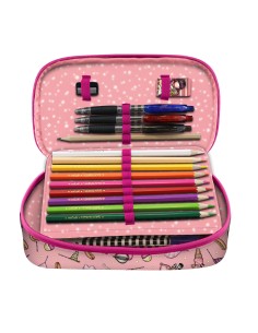 Pochette crayons Gorjuss Carousel Saumon (45 Pièces) 2