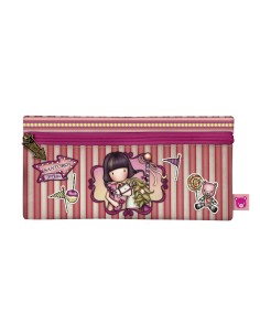 Trousse d'écolier Gorjuss Carousel Saumon (22 x 11 x 1.5 cm)