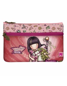 Trousse d'écolier Gorjuss Carousel Saumon (23.4 x 15.5 x 1.5 cm)