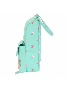 Trousse d'écolier Glow Lab Pepa Vert (6 x 21 x 6 cm) 2