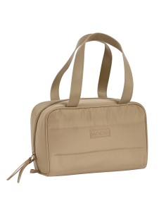 Trousse de Toilette Moos Camel Rembourré Camel 31 x 14 x 19 cm