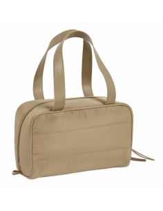 Trousse de Toilette Moos Camel Rembourré Camel 31 x 14 x 19 cm 2