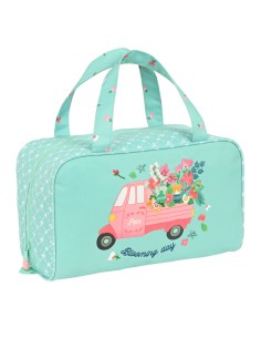 Trousse de Toilette Glow Lab Pepa Vert 31 x 14 x 19 cm