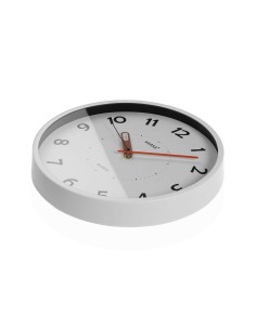 Horloge Murale Versa Blanc Plastique 4 x 30 x 30 cm 2