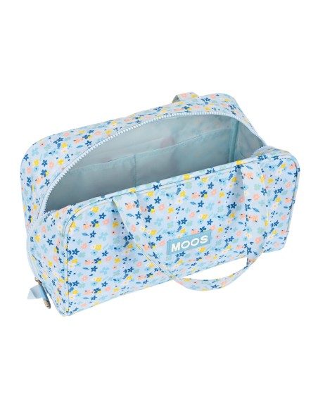 Trousse de Toilette Moos Lovely Bleu 31 x 14 x 19 cm