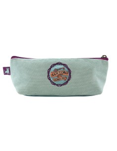 Trousse d'écolier Gorjuss Curiosity Gris Vert (22.3 x 8.8 x 5.7 cm) 2