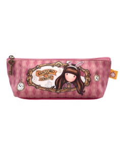 Trousse d'écolier Gorjuss Just one second Saumon (22.3 x 8.8 x 5.7 cm)