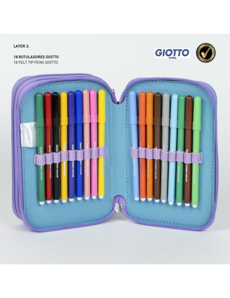 Pochette à crayons triple Frozen