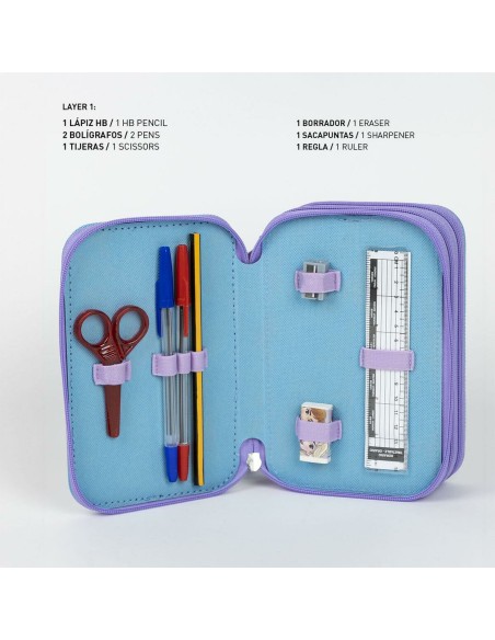 Pochette à crayons triple Frozen