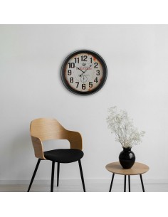 Horloge Murale Versa Beaujolais Métal 4 x 58 x 58 cm 2