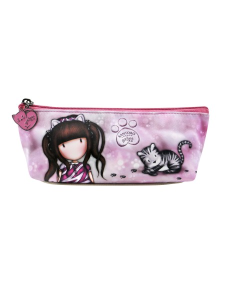 Trousse d'écolier Gorjuss Ruby wild Gris (22.3 x 8.8 x 5.7 cm)