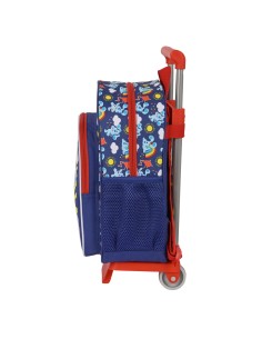 Cartable à roulettes Blue's Clues Blue marine (26 x 34 x 11 cm) 2