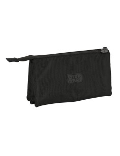 Trousse Fourre-Tout Triple The Mandalorian Noir (22 x 12 x 3 cm) 2